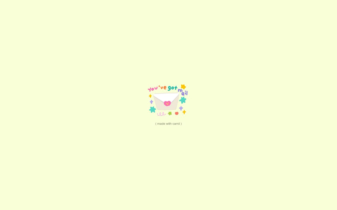 Carrd profile picture for @kiddie